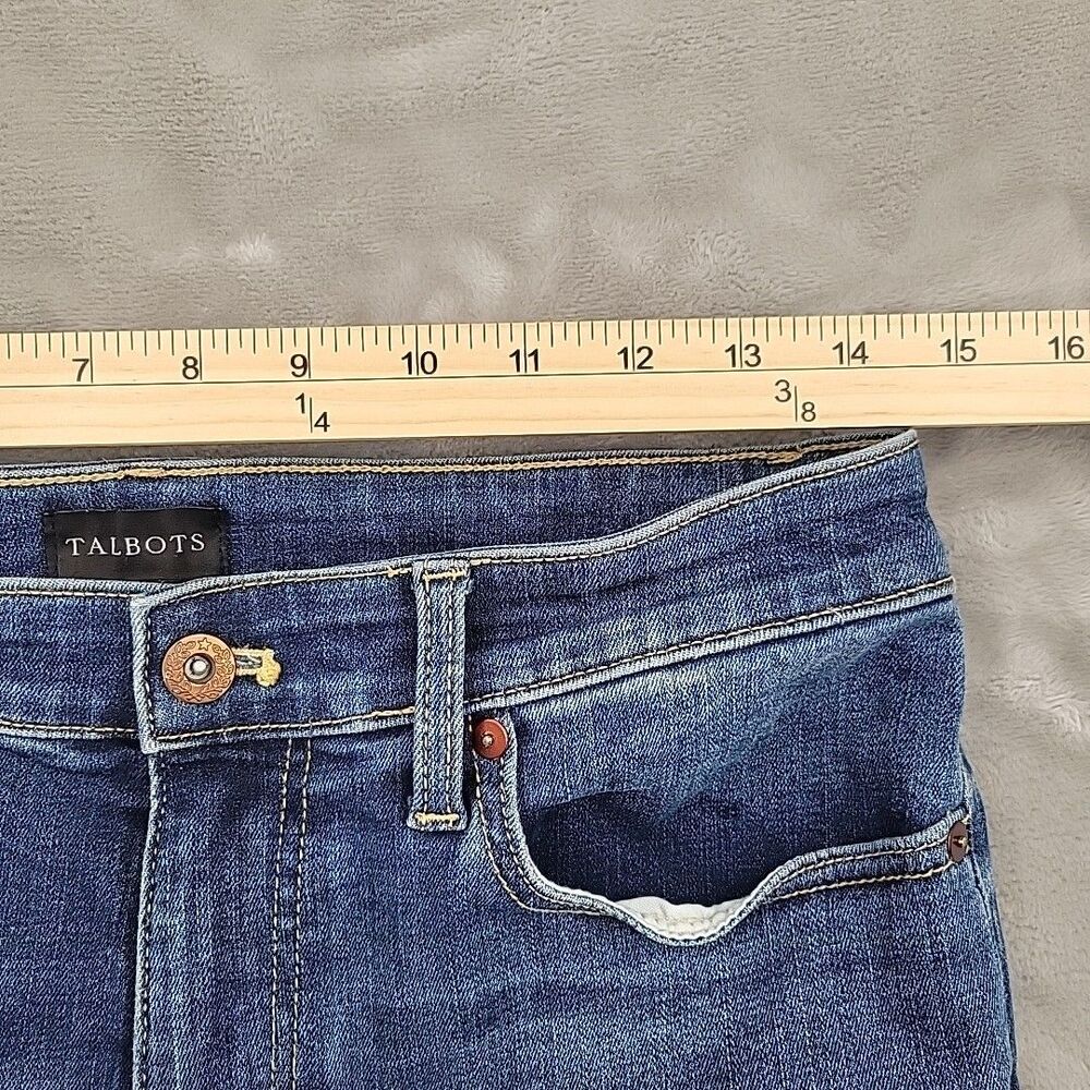 Talbots Womens Jeans Size 6 P Petite Modern Ankle Jean 29x24 - Picture 8 of 11